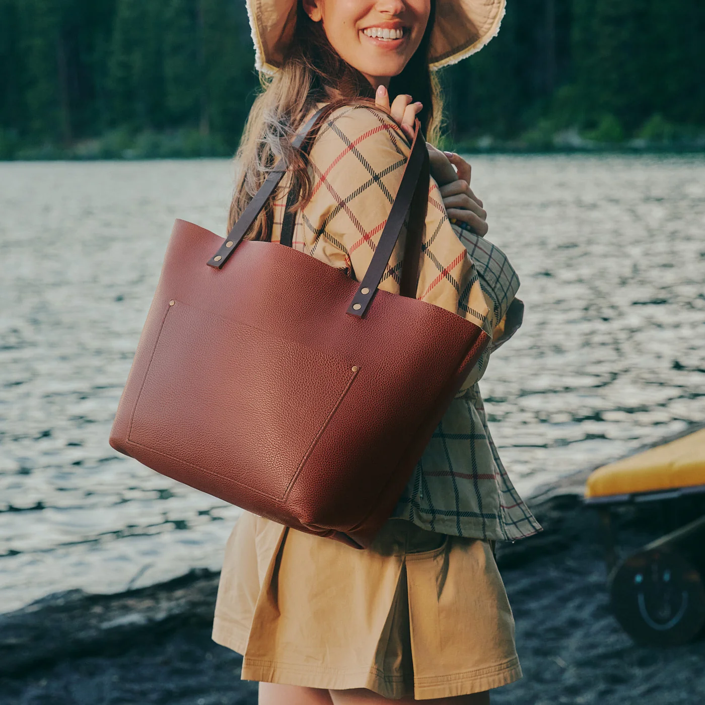 'Almost Perfect' Leather Tote Bag